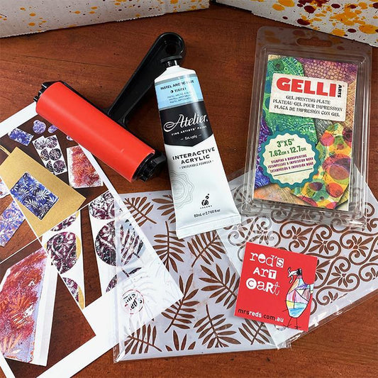 Book - What's inside December 19 Red's Art Cart?
