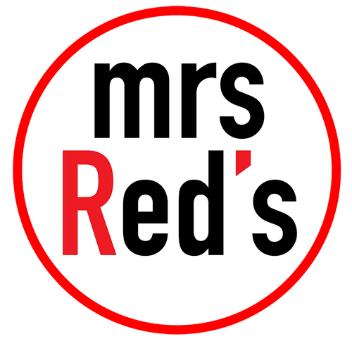 Mrs Red's art shop logo