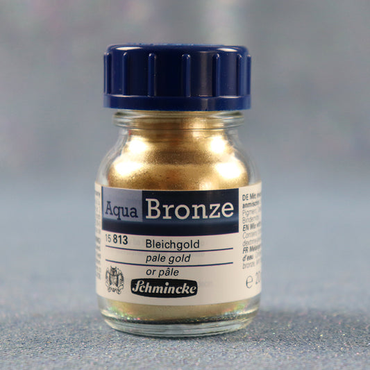 Metallic pigment powder for painting with.