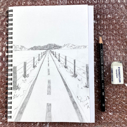 one point perspective drawing