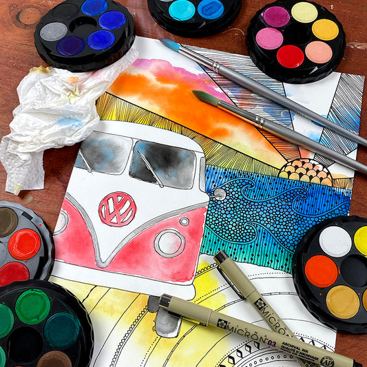 January | Wine & Untangle | Paint n Sip