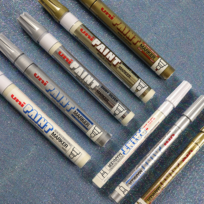 Uni Paint Marker pens | Marks on anything | Mrs Red's