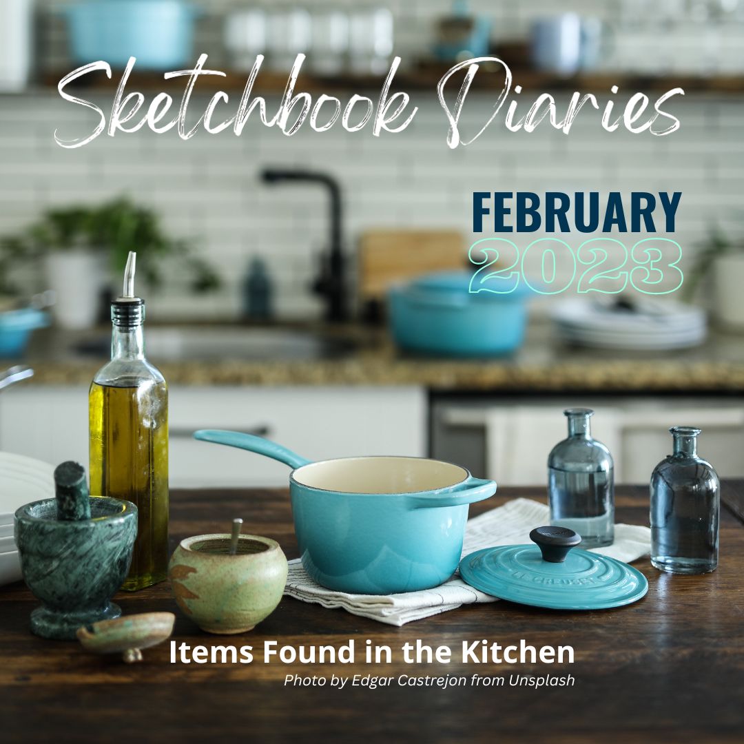 February Sketchbook Diaries | Visual Diary | Online Art Course