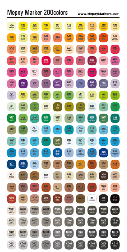 MEPXY Brush Markers - Skin Tone