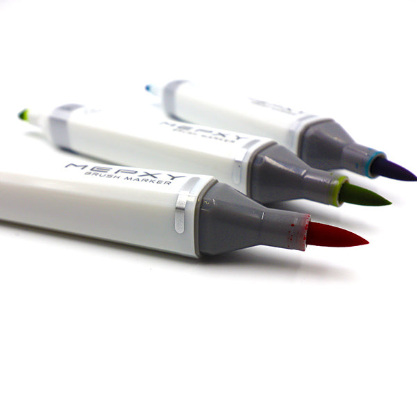 MEPXY Brush Markers - Colourless, Grays, Blacks