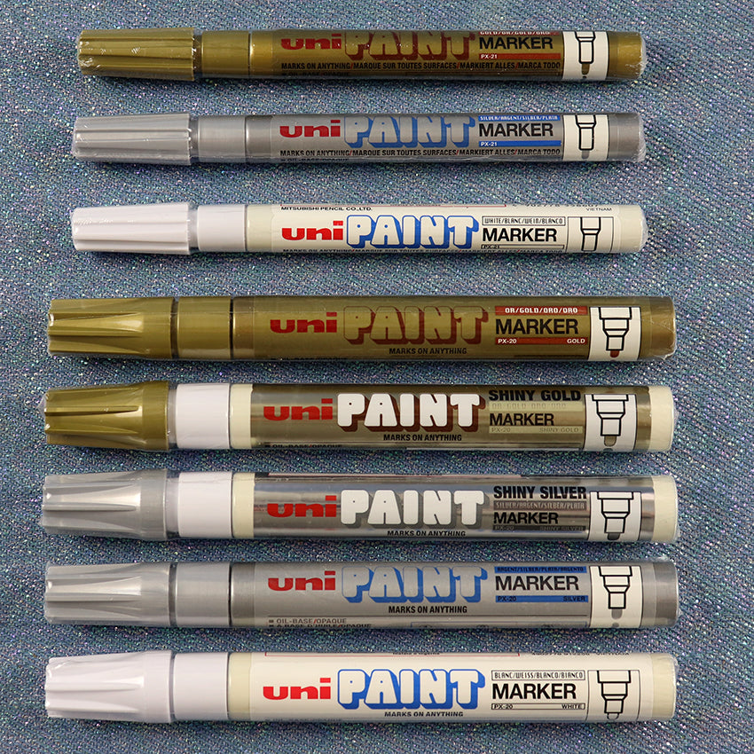 Uni Paint Marker pens | Marks on anything | Mrs Red's
