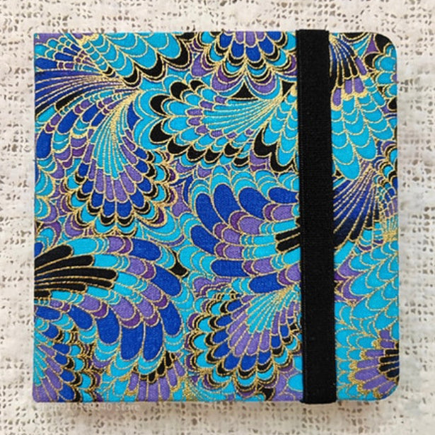 Mini Travel Mixed Media Sketchbook | Fabric Bound | Art Journal