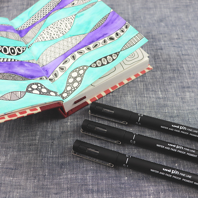Uni Pin drawing pens
