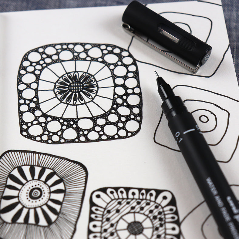 Uni sketching pen