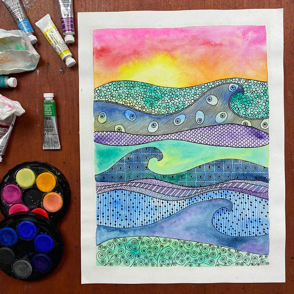 October | Wine & Untangle | Paint and Sip