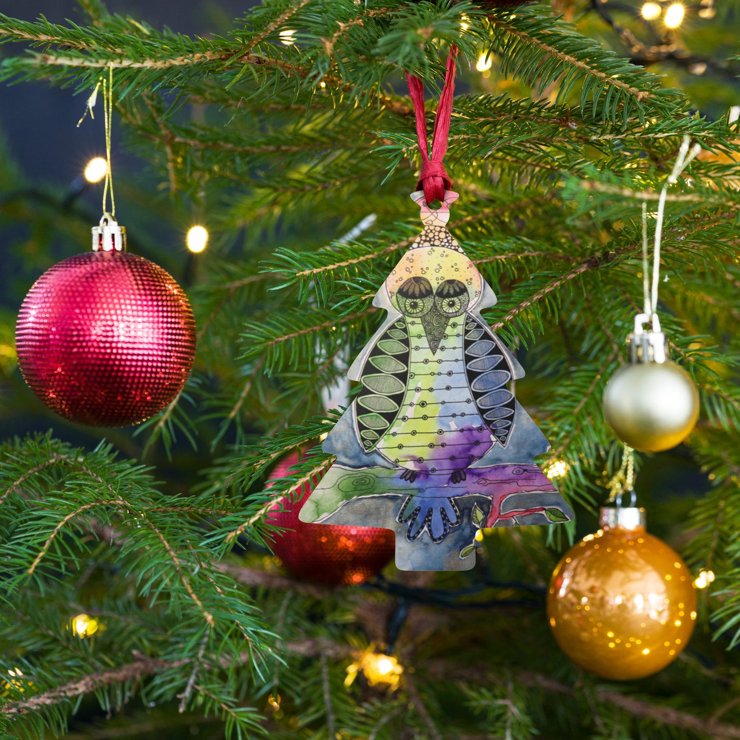 Wooden ornaments